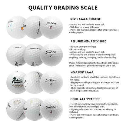 Noodle Mix Golf Balls, Mint Quality, 50 Golf Balls, by Hunter Golf